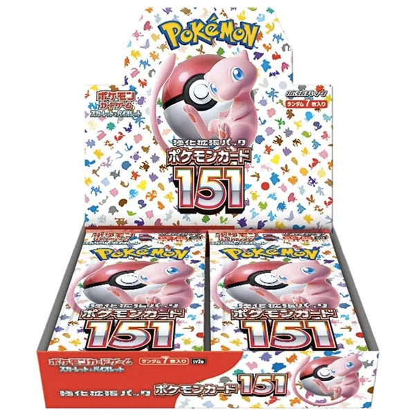 151 Japanese Booster Box (20 boosterpakker)